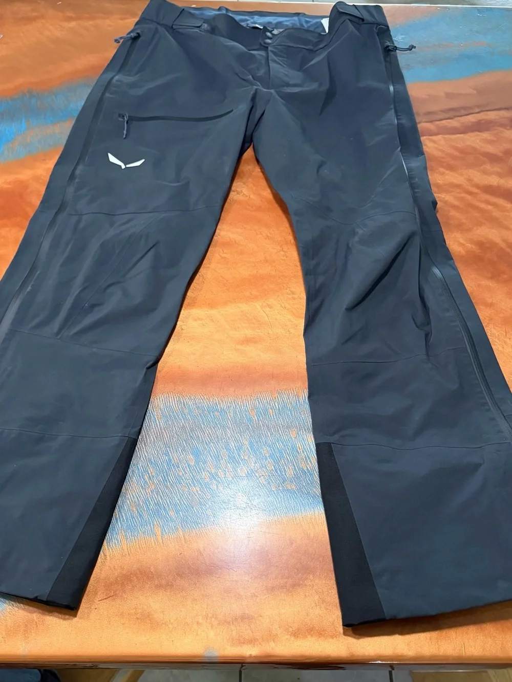 Salewa Goretex Black Softshell Performance Pants size XL